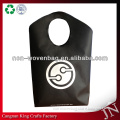 2015 Cangnan Newest Design Black Recycle Customize Made Non Woven Punch Bag